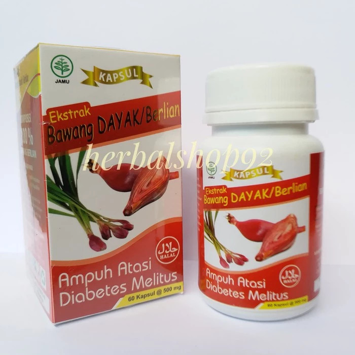 Bawang Dayak Ekstrak Kapsul Herbal Khasiat Luas  (64)