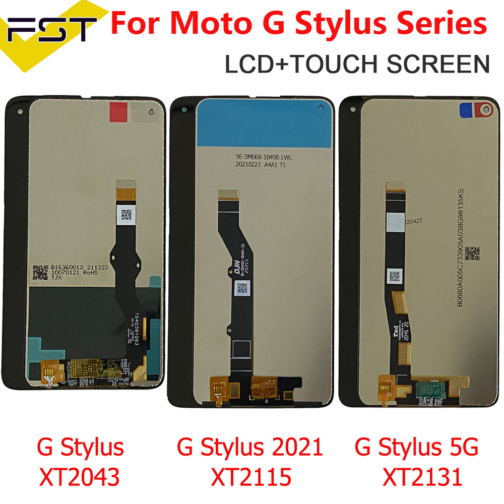 For Motorola Moto G Stylus XT2043 LCD Display Touch Screen For Motorola G Stylus 2021 XT2115 Display
