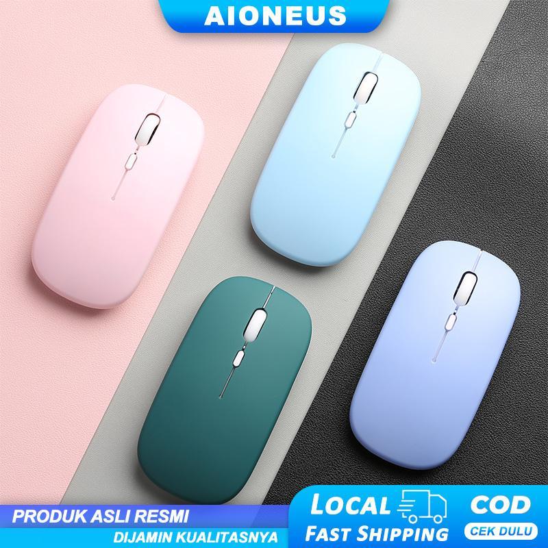 Wireless Mouse Bluetooth Dual-Mode Wireless Silent Mouse USB Portable Charging Gaming Mouse