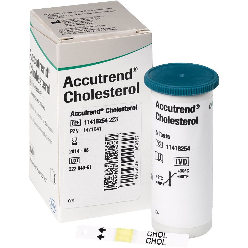 Strip Accutrend Cholesterol 25T | Strip Kolesterol Accutrend ED 11/2026