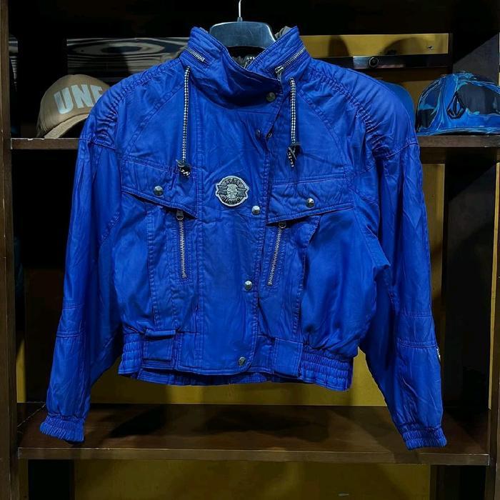 jacket harrington vintage racing ELLESSE size L boxy‎