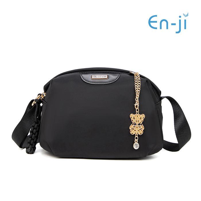En-ji Yubu Slingbag Wanita - Tas Selempang - Black