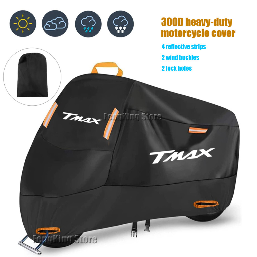 For YAMAHA T-Max 500 TMAX 500 TMax 530 SX DX 560 TE MAX Motorcycle Cover Waterproof Outdoor Scooter 