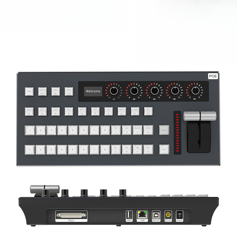 KATOVJJTS VMix ATEM OBS Panel Switches Keyboard Live Broadcast Control Panel Video Mixer Conference 