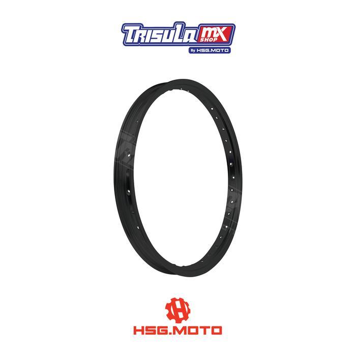 VELG TRAIL DEPAN TMX ALUM MT RIM 1.60x21 36H - BLACK