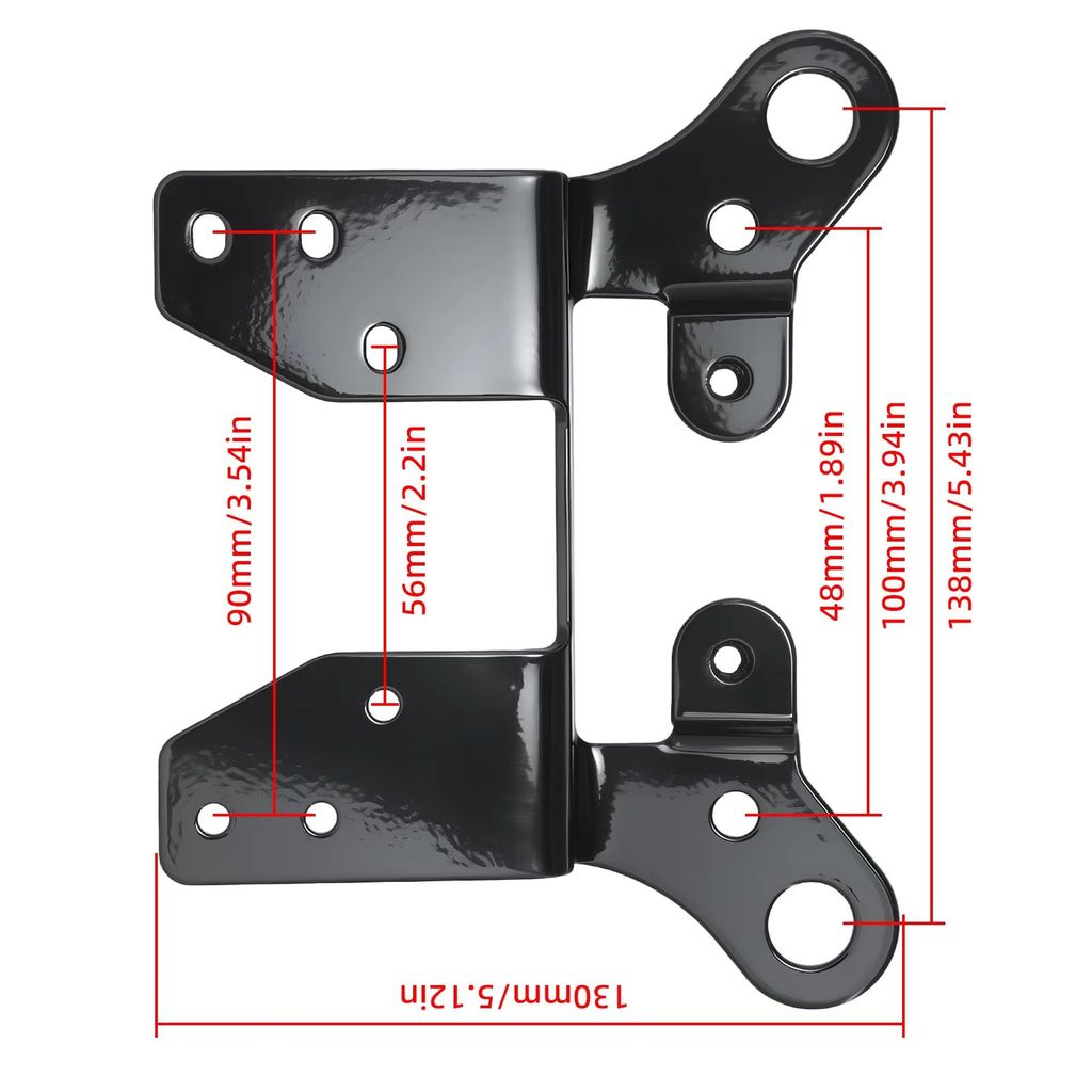 Motorcycle Speedometer Bracket LED Taometer Dashboard trument Panel Bracket For Honda EX5 Dream/EX5 