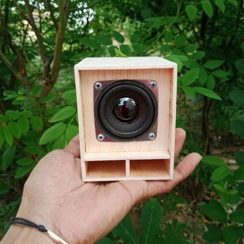 Box miniatur miniscoop speaker 2 inch untuk miniatur