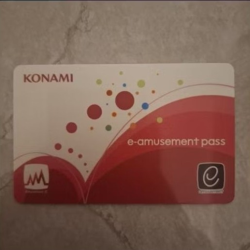 AUPSHOP Banapassport Japan Card Konami WMMT6RR, Initial D arcade (kosongan)