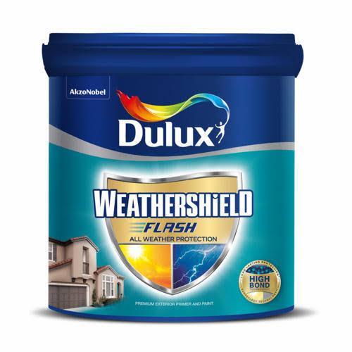 Dulux Weathershield Flash Sagoo 2,5L Gallon Tinting CSS Exterior