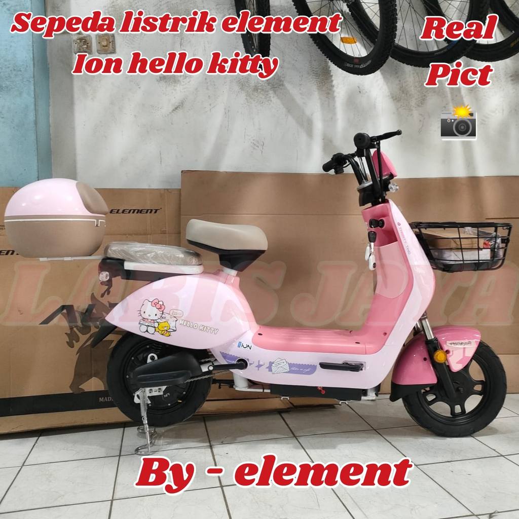 SEPEDA LISTRIK ELEMENT ION E BIKE ELEMENT ION MODEL TERBARU