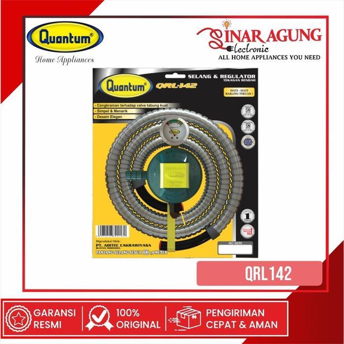 QUANTUM SELANG REGULATOR QRL142 / QRL 142 / QRL-142 1.8 METER 100% ORI