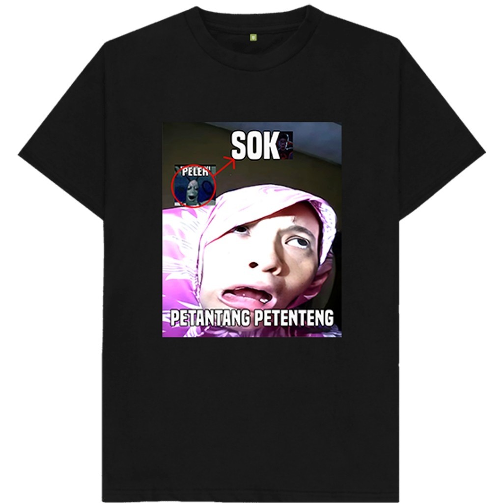 PL.OFC | Kaos Meme Stiker Wa - Kaos Lucu - Kaos Unik -  Unisex Pria Wanita