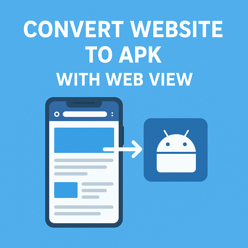 Jasa Convert Website ke Aplikasi Android APK – WebView Cepat & Profesional
