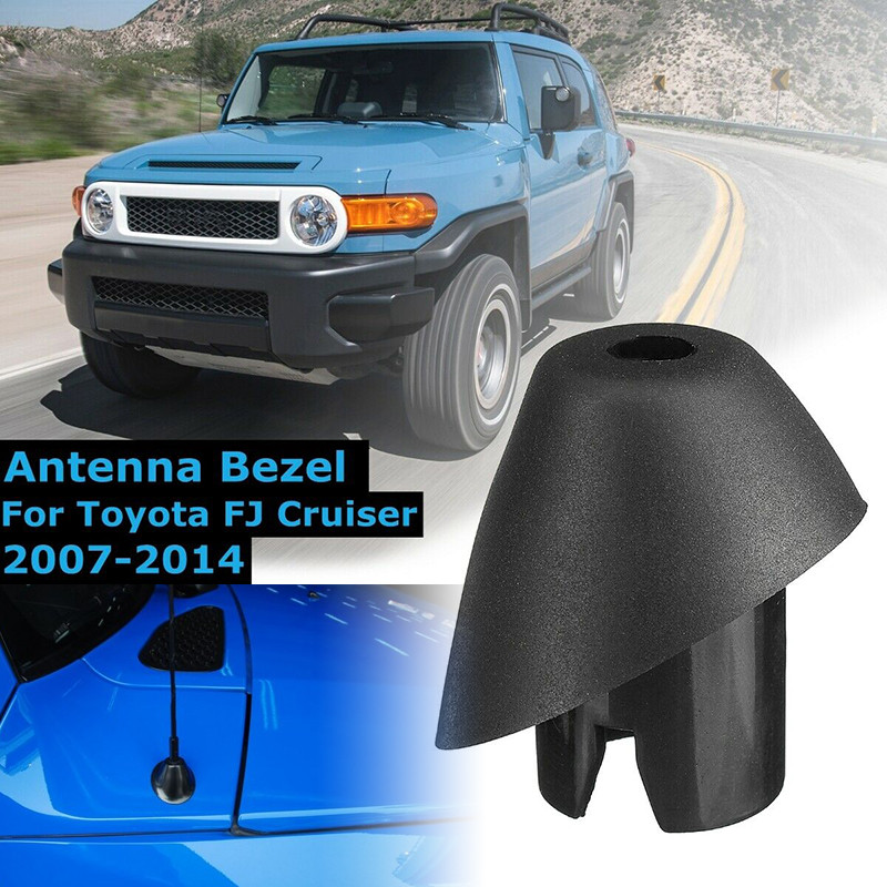 Bezel Antena Rhyming Karet Terpasang Pada Fender Cocok Untuk Toyota FJ Cruiser 2007-2014 86392 - 350