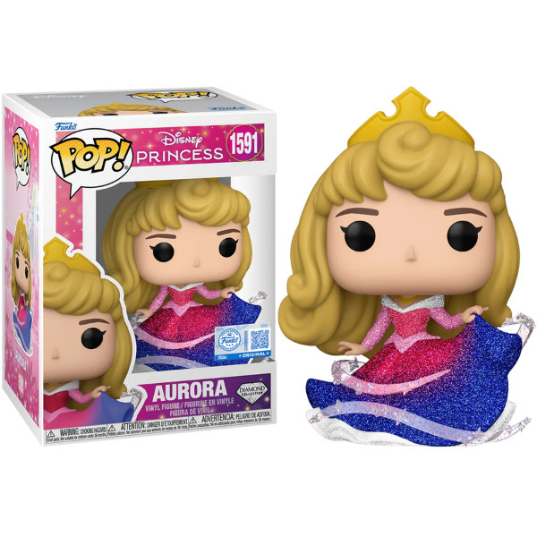 Funko POP Disney Sleeping Beauty Aurora Diamond Glitter