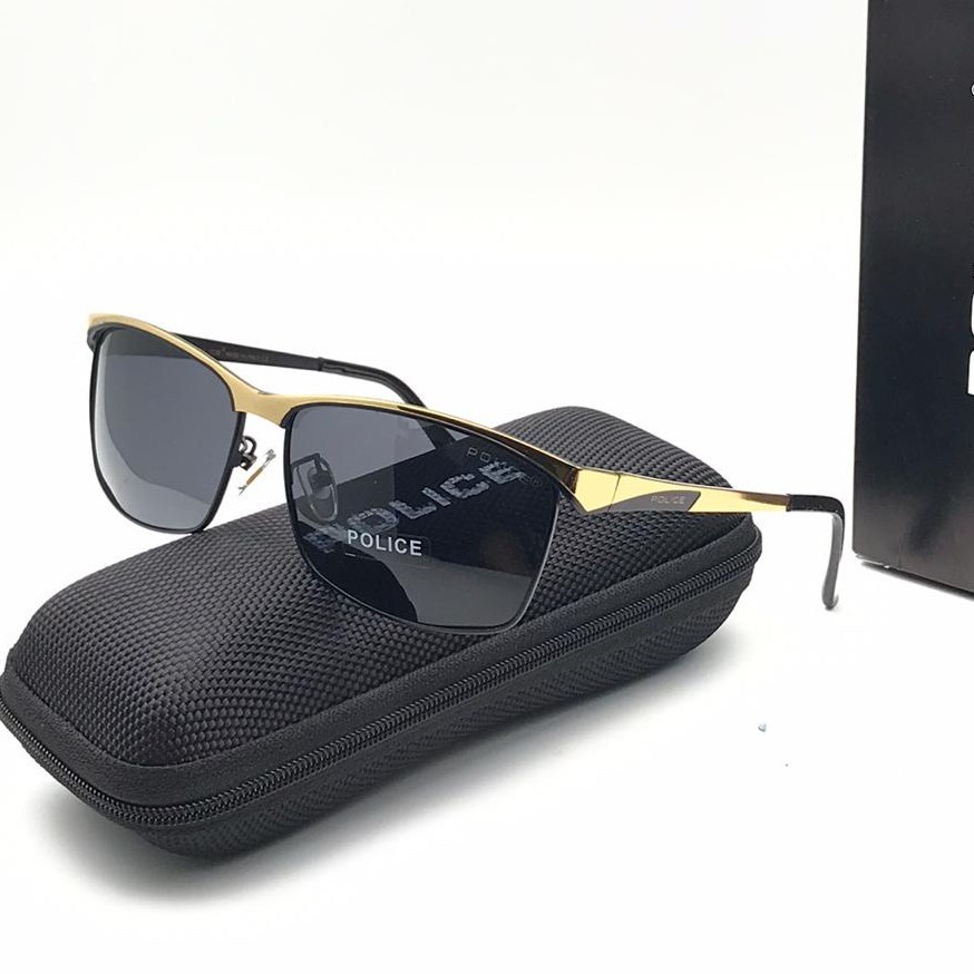 FLASH SALE TERMURAH - Kaca Mata Hitam Police - Kacamata Polarized P7868  kacamata anti silau
