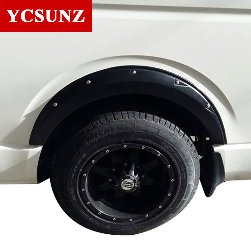 Fender Flares 2005-2019 Untuk Toyota Hiace Commuter van, Aksesoris Fender, Mudguard Untuk Toyota Hia