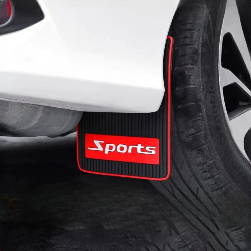 Model fender mobil berbahan karet lembut untuk SUV, sedan, truk pikap, aksesoris modifikasi penahan 