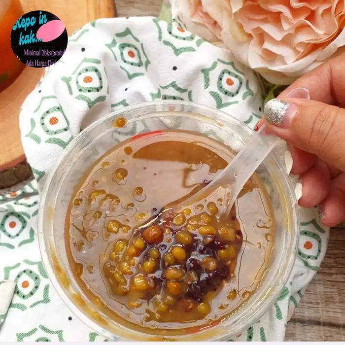 Bubur Kacang Hijau Kacang Ijo dan Ketan Hitam 1 Cup .