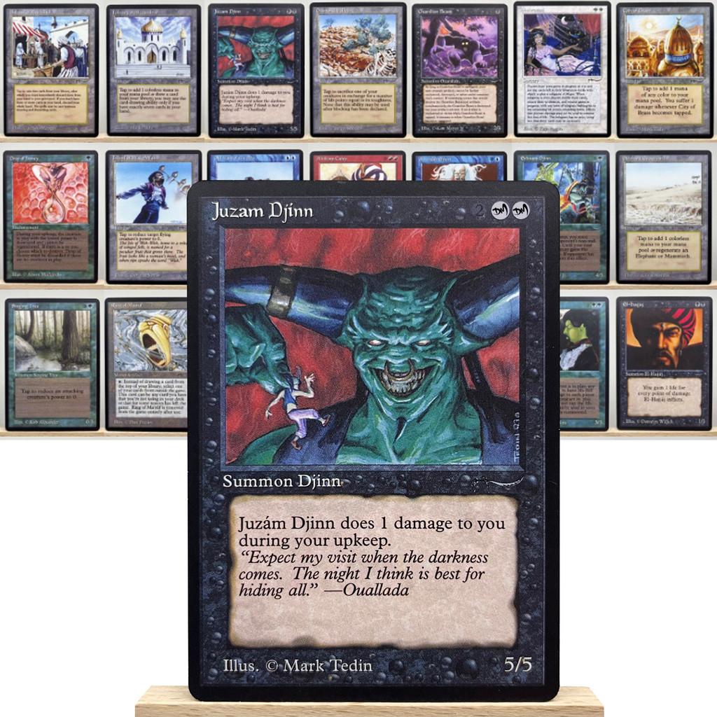 BETA NORMAL3-001 Tcg proxy magical cards Diamond Valley Erhnam Djinn aladdin Force of Will Vampiric 