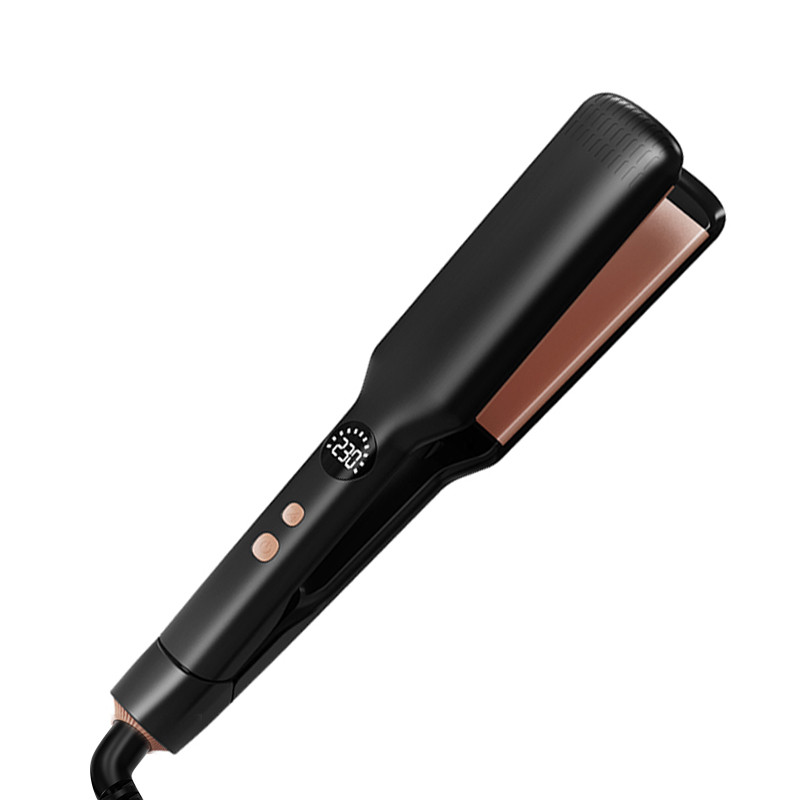 Professional Hair Straightener 60W Wide Plate Fast Heating Adjustable Temperature Styling Iron Tools