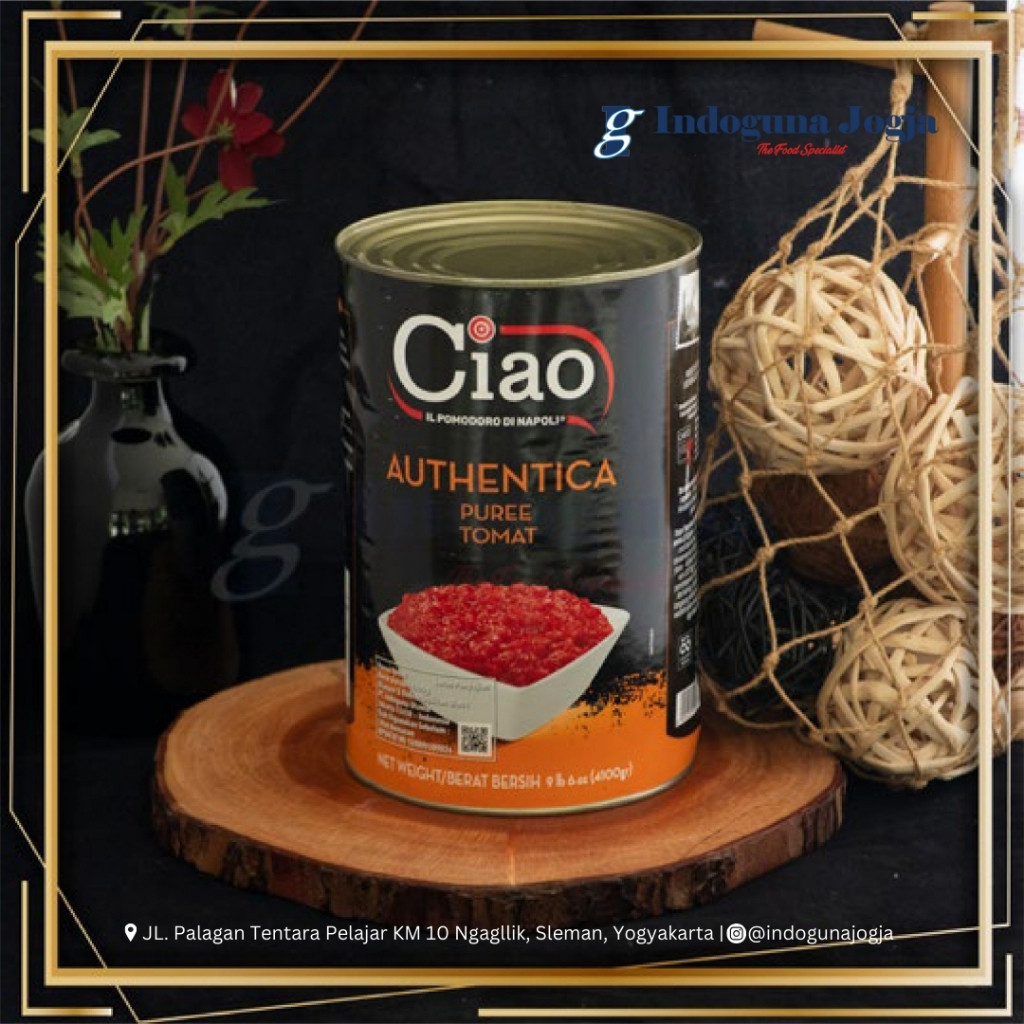 CIAO PEELED TOMATO 400GRAM