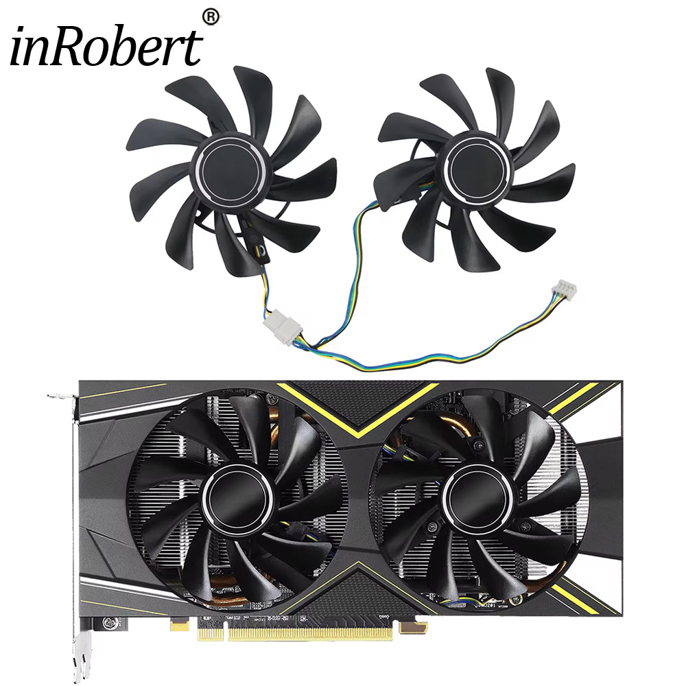New 85MM T129215SU Cooler Fan Replacement For ASRock AMD Radeon RX 5600 XT allenger D GPU Graphics C