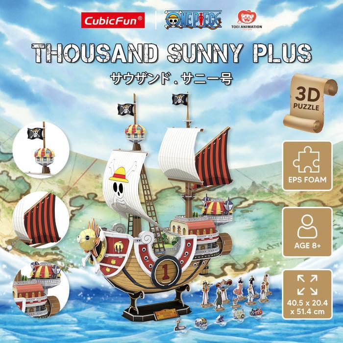 CUBICFUN x ONE PIECE Thousand Sunny  - 3D Puzzle - Thousand Sunny XL