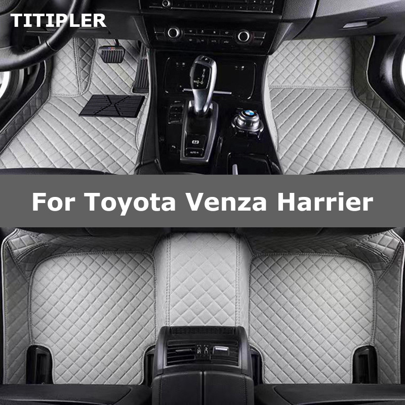 TITIPLER Karpet Mobil Kustom Untuk Toyota Venza Harrier Karpet Otomotif Aksesoris Mobil
