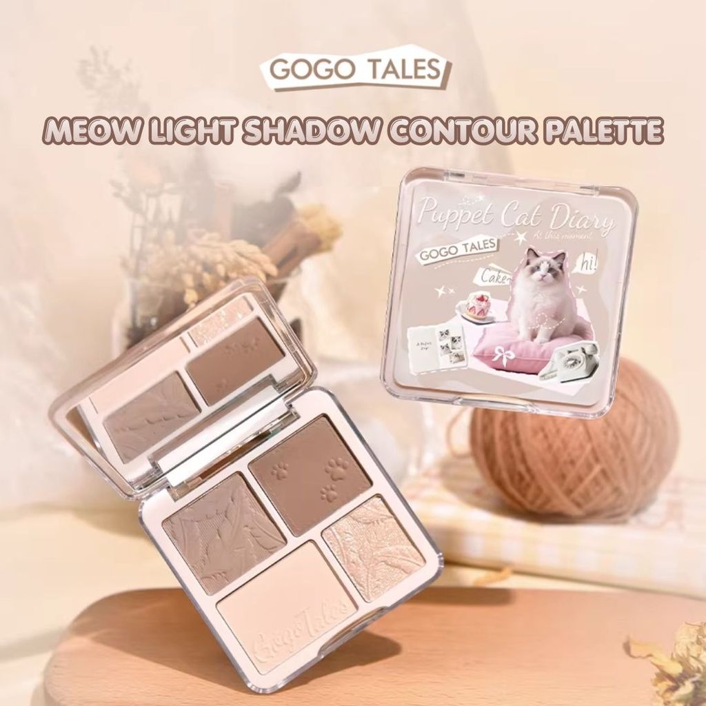 GOGO TALES Meow Light Shadow Contour Palette