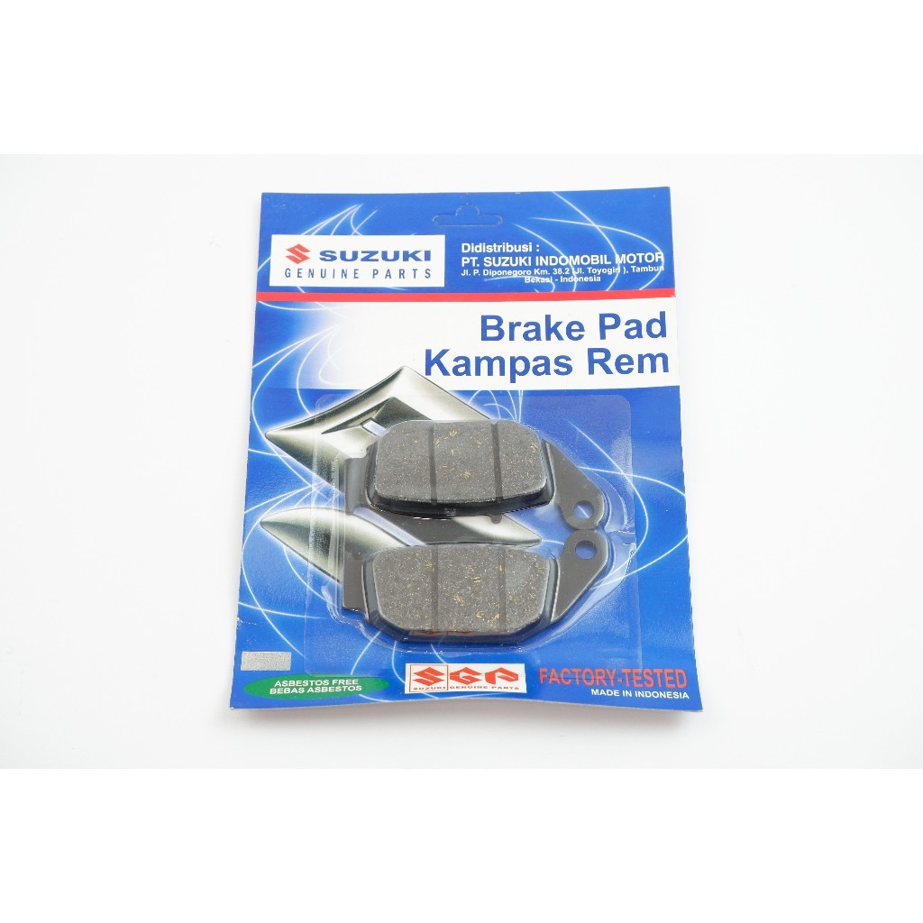 kampas rem belakang suzuki GSX 150 - dispad belakang GSX 150 - kampas cakram belakang GSX 150 ori Se