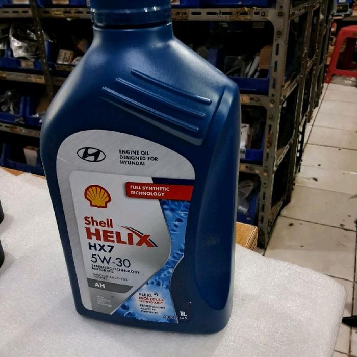 OLI MESIN HX7 5W-30   MERK SHELL ( LITER ) BERMUTU