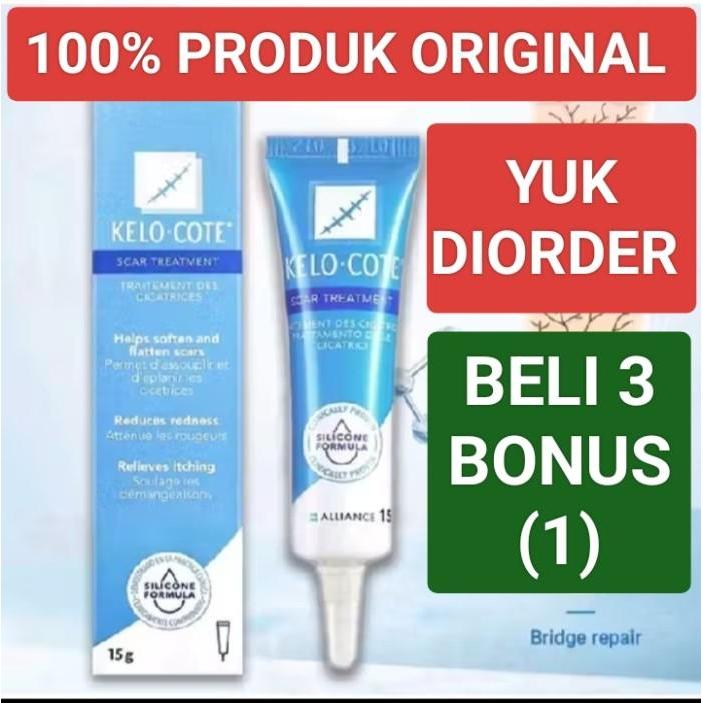 Terbaru Kelo cote kelocote 15gr penghilang bekas luka original asli GARANSI ASLI