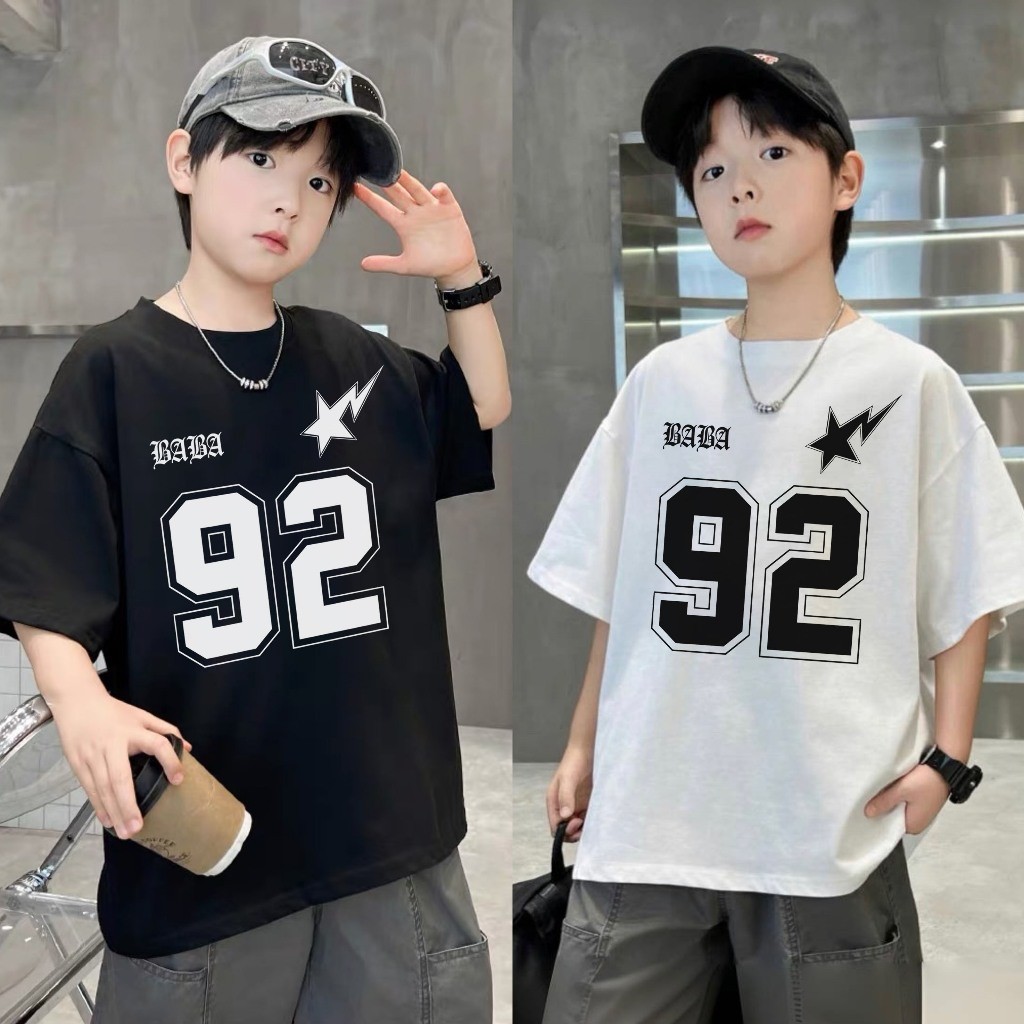 Nathanz Kids Kaos anak pria|3-12 Tahun|korea style premium baju anak laki laki|kaos anak laki laki t