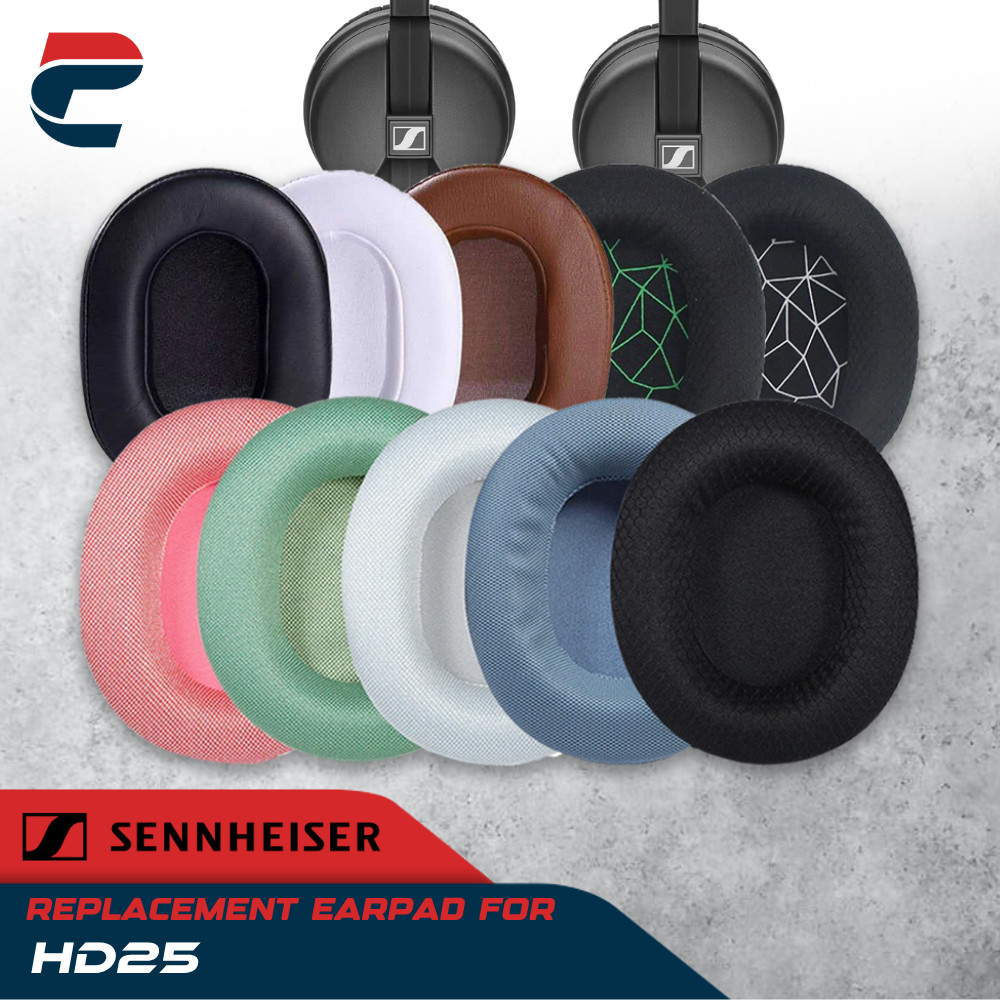 Earcup Earcushion Earpad  Sennheiser HD25 HD 25 HD-25 Busa Bantalan Foam Pad