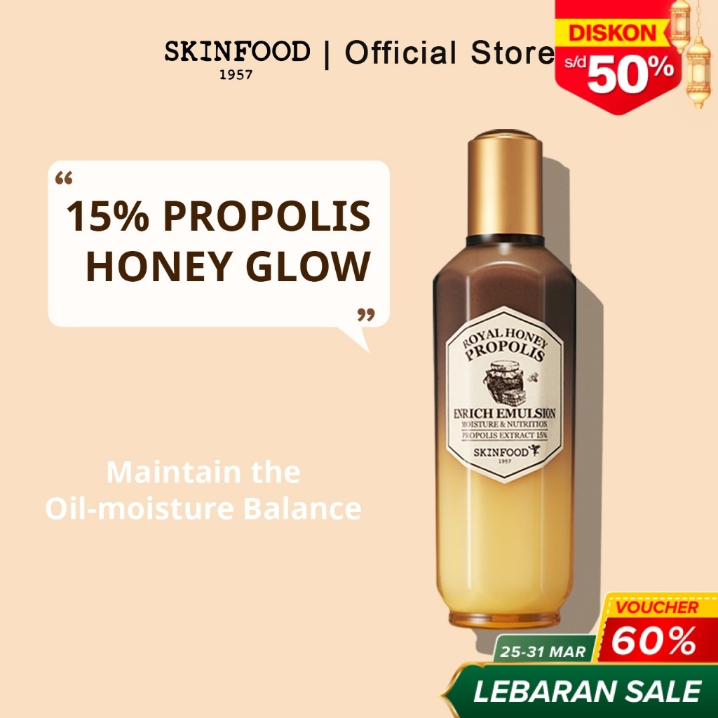 SKINFOOD - Royal Honey Propolis Enrich Emulsion