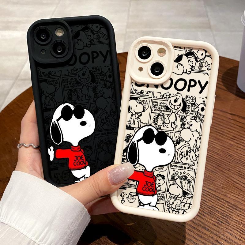 Soft Case OPPO Reno5 4G 5G Reno3 Reno4 F Lite K Z Reno6 Kartun Snoopy Silicon Antishock
