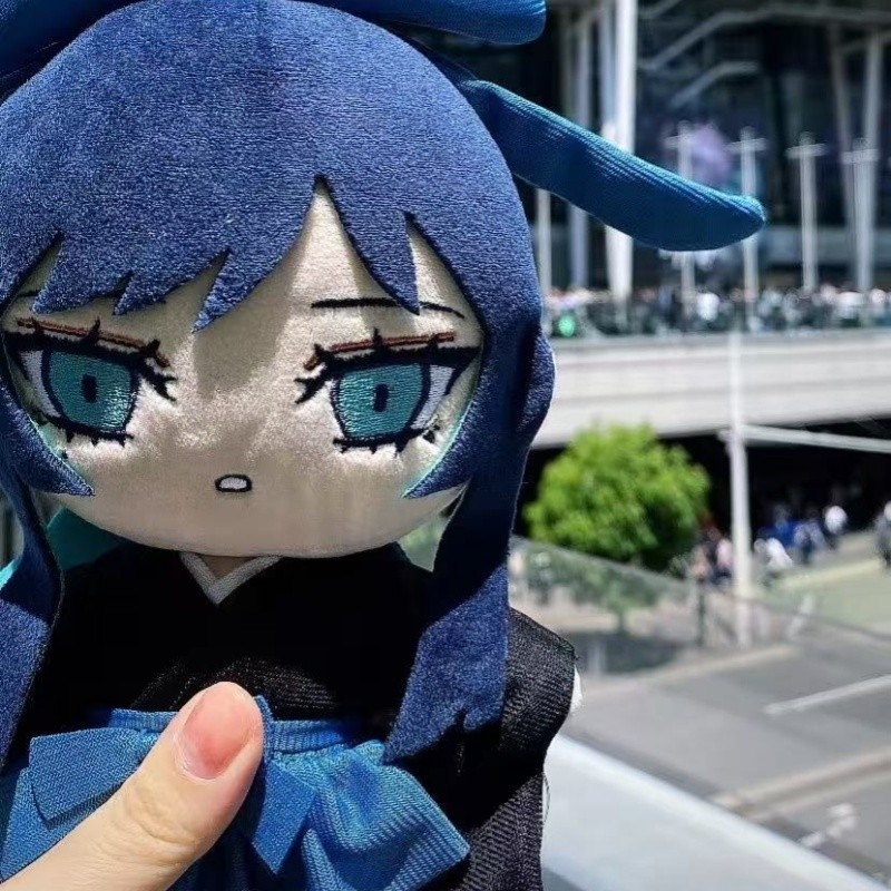 16cm New Ado Hibana Plush Toy Ado Mer Plush Singer Goods Ado Accessories Plushies Doll Singer Adonec