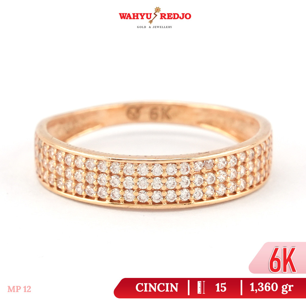 Cincin Emas Kadar 6K Wahyu Redjo CC-6K-31111188