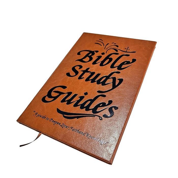 SAHABAT-MANCING"Bible Journal Soft Leather Study Guide Notebook Hadiah Keagamaan Hermeneutika Life A