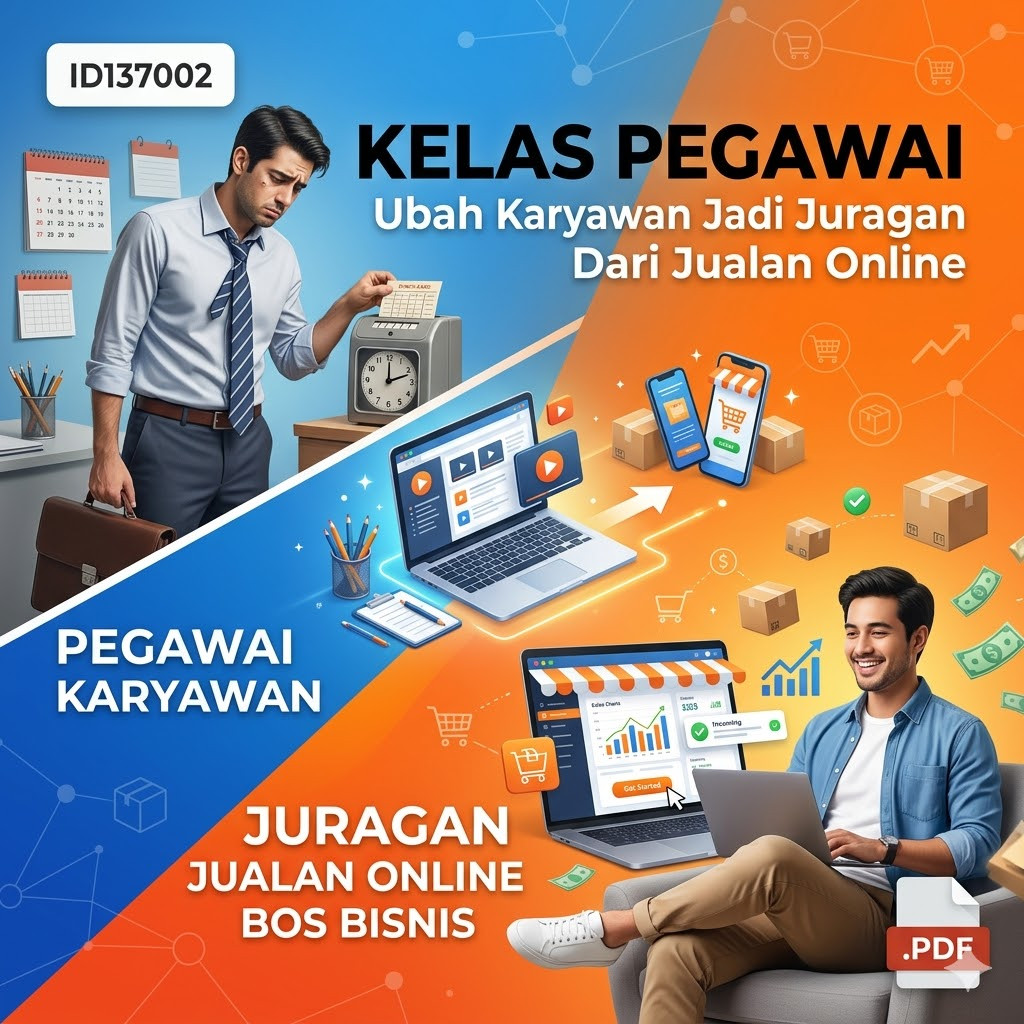 ID137002 - Kelas Pegawai  Ubah Karyawan Jadi Juragan Dari Jualan Online