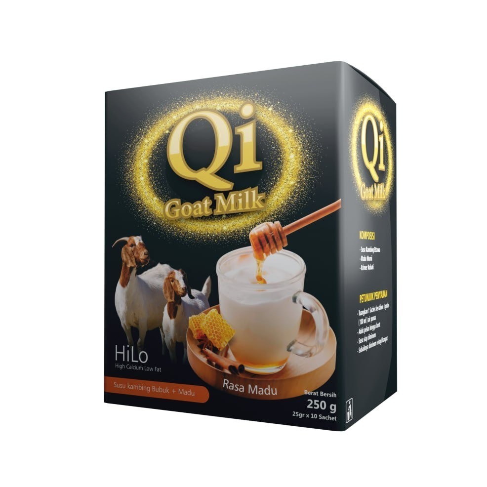 SUSU KAMBING ETTAWA QI GOAT MILK. SOLUSI KUAT PENCERNAAN