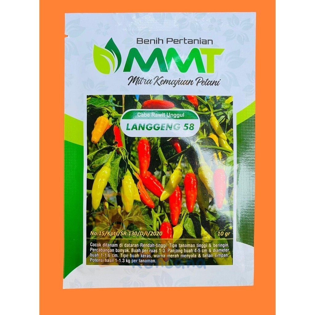 Benih Cabe Rawit LANGGENG 58 isi 10gr dr MMT