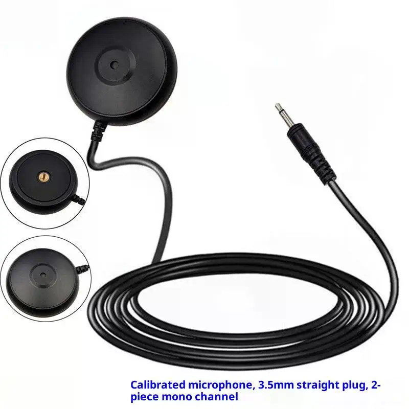 5 Meters Replacement Calibration Microphone For Home Receiver For Plug Mic 20Hz16KHz Freq Response