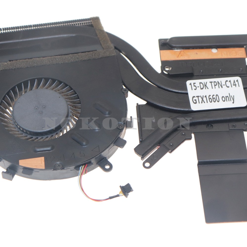 L57171-001 Raator For HP Pavilion GAMING 15-DK TPN-C141 Laptop CPU GPU Cooling Heatsink Fan GTX1660 