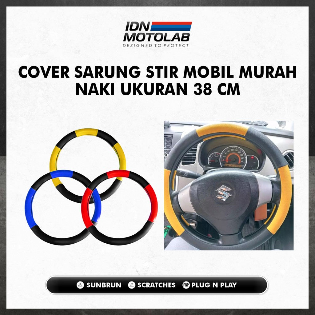 Cover Stir Naki / Sarung Stir Naki Mobil Innova Lama Universal Ukuran M