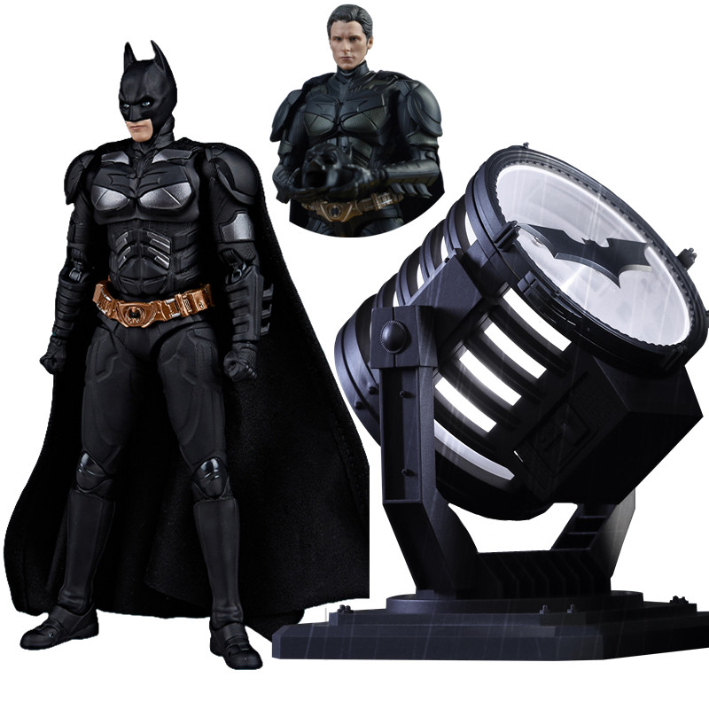 MODOKING Original The Batman Bat-Signal SDARK KNIGHT TRILOGY DC 1:12 Deluxe Etion Action Figure Just