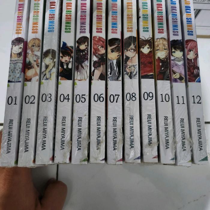 Komik Kanojo Okarishimasu, Rent A Girlfriend set vol 1-14 segel  Elex Media