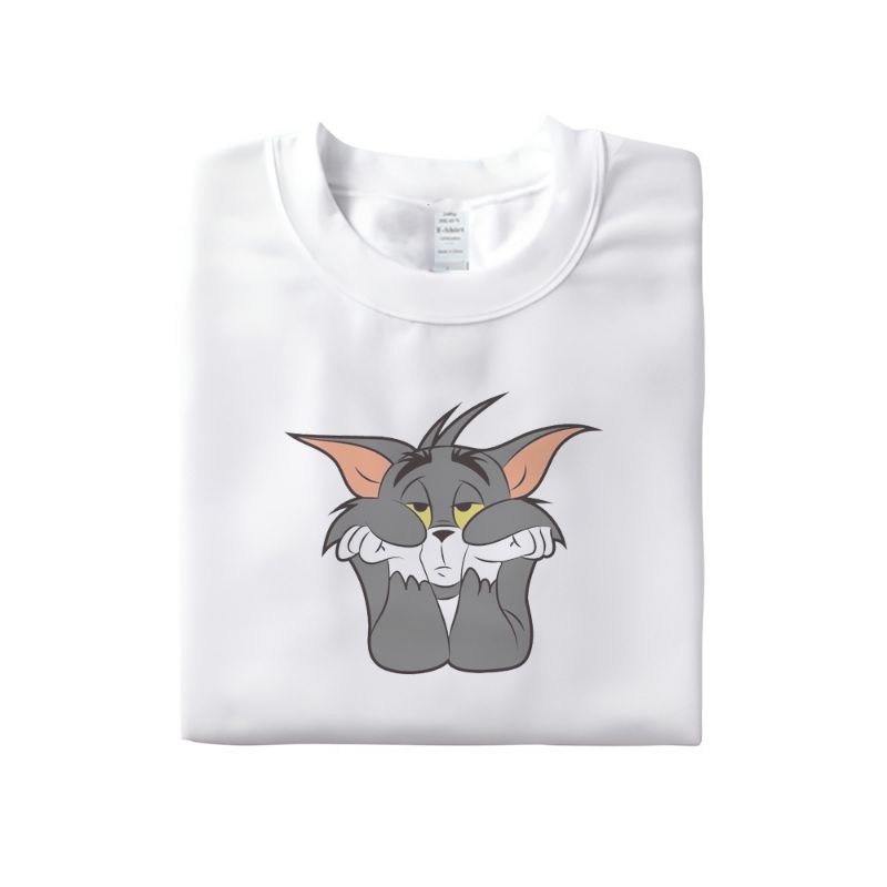 (COD) KAOS | T SHIRT | TOM & JERRY | KAOS KARTUN | TOM & JERRY