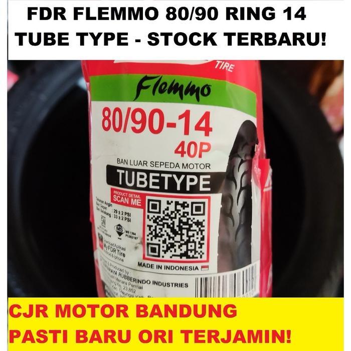 PROMO  Ban FDR Flemmo 80/90 ring 14 ban luar motor matic beat vario mio sporty m3 j soul